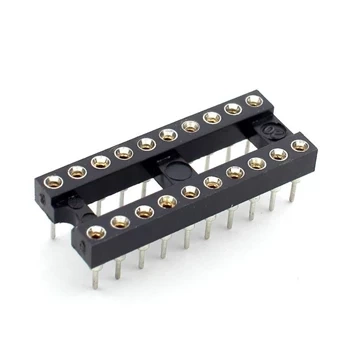 Podstawka DIP 20 pin precyzyjna, raster 2,54 mm