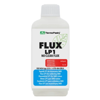 Topnik do lutowania LP-1 - butelka z pędzelkiem 100ml - AGTermoPasty AGT-041