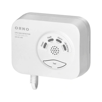 Czujnik gazu LPG, 230 V, sensor 7 lat, ORNO DC-635