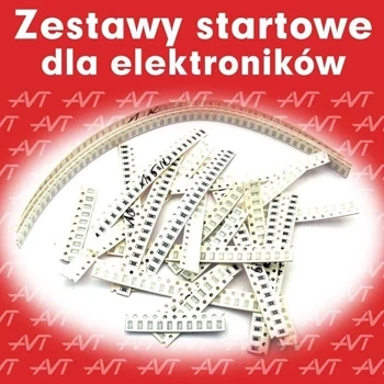 Zestaw rezystorów SMD 1206, 530 sztuk, AVT713