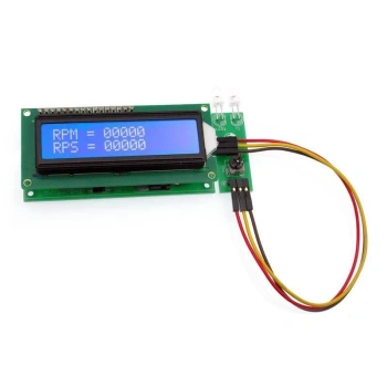 Obrotomierz optyczny 0-29999 obr/min z LCD - KIT AVT 1870
