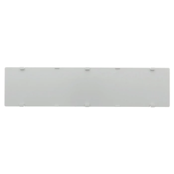 Filtr panelowy jasnoszary ZDFJ1010 do obudowy modułowej ZD1010, ABS V0, Kradex