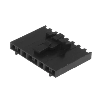 Wtyk żeński NCDG, przewód-płytka, 8 pin, bez styków, 2.54mm