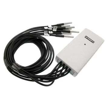 Logger temperatury do komputera, USB, 8 kanałów, czujniki DS18B20, AVT MOD15