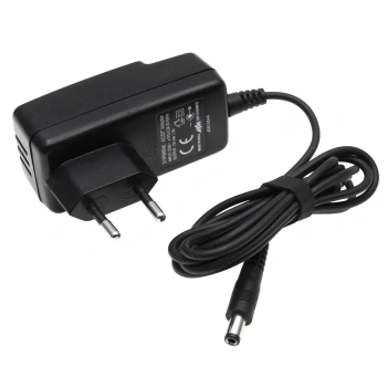 Zasilacz impulsowy 12 V DC, 1,5 A, 18 W, wtyk DC 2,5/5,5 mm, prosty