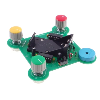Konsola Audiochaos - generator dźwięków. Zestaw DIY do nauki lutowania AVT EDU624