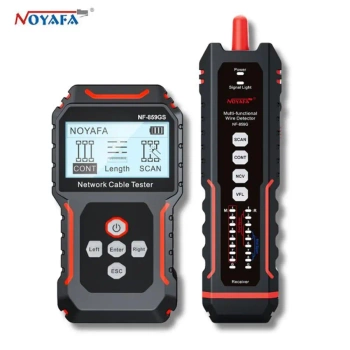 Tester sieci ethernet LAN CAT6 PoE szukacz par przewodów NOYAFA NF-859GS