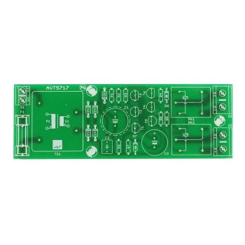 Opóźniacz dołączenia głośników zasilany 230V - PCB do projektu AVT 5717