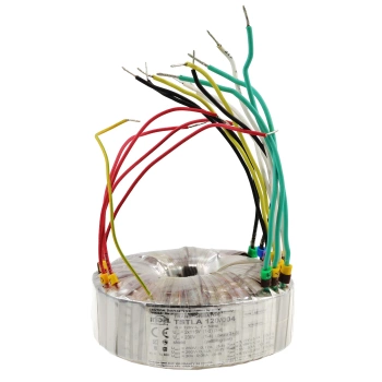 Transformator toroidalny 120VA Indel TSTLA 120/004 115V/230V (260V-0-260V, 30V, 3.15V-0-3.15V, 0-5V-6.3V) do wzmacniaczy lampowych