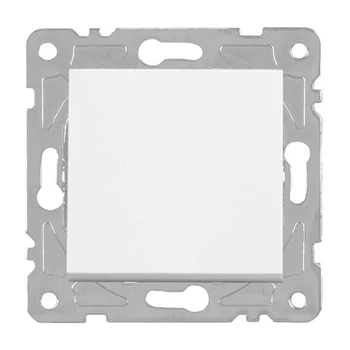 Włącznik światła, montaż podtynkowy, kolor biały QUAD Electromalt, QAD1006W