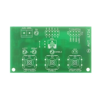 Generator CLK/DIR/ENABLE 5 V do sterownika silnika krokowego - PCB do projektu AVT 1726