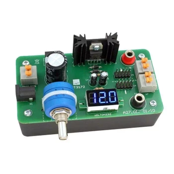Zasilacz warsztatowy regulowany 1,25–20V z woltomierzem - KIT AVT 3172