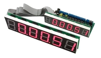 Stoper dla 5 zawodników - zegar - licznik zdarzeń - 2 wyświetlacze - KIT AVT 5377