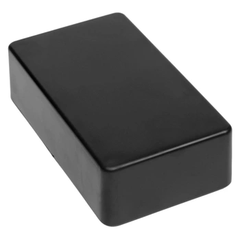 Obudowa uniwersalna Z77, 71,5 × 124 × 38 mm, ABS, czarna, z panelami bocznymi, Kradex