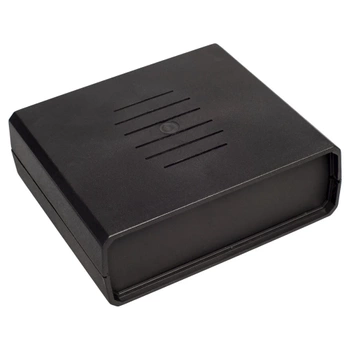 Obudowa uniwersalna Z4W, 129,6 × 149,3 × 50 mm, PS, czarna, wentylowana, z panelami bocznymi, Kradex