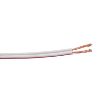 Przewód głośnikowy SMYp, 2 × 0,22 mm², biały, na metry, Barwik