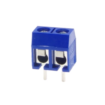 Złącze śrubowe do druku, 2 pola, raster 5mm, wysokość 10mm, 300V / 15A, 2,5mm², Degson DG301