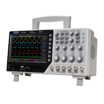 Czterokanałowy oscyloskop cyfrowy 4x250MHz z generatorem DDS Hantek DSO4254C