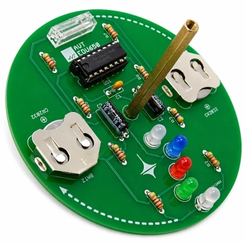Bączek LED. Zestaw DIY do nauki lutowania AVT EDU650