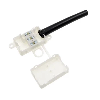 Kostka elektryczna 3-polowa 250 V~ 10 A w obudowie z odgiętką 7 cm, KOSTKA4