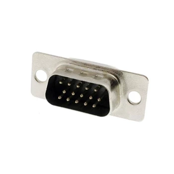 Wtyk D-Sub męski DB15 15-pin prosty do lutowania Connfly do elektroniki i automatyki