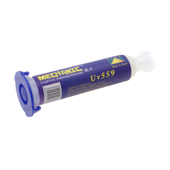 Topnik Flux UV559, strzykawka 10ml, tłok metalowy, 3 igły