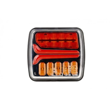 Lampa tylna LED do przyczepy, zespolona, dynamiczny kierunkowskaz, strona lewa, L1868