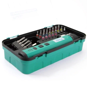 Wkrętak elektryczny z zestawem bitów Proskit  PT-1366U