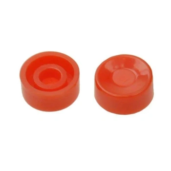 Klawisz okrągły SC010 do mikroprzełącznika, czerwony 10 mm RoHS