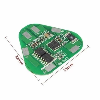 Moduł BMS PCM PCB ładowania ogniw 18650 3S 12V 8A - do ogniw 18650 łączonych w trójkąt