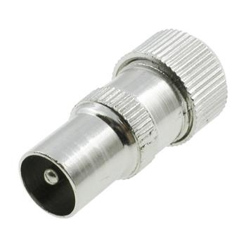 Wtyk antenowy prosty metal
