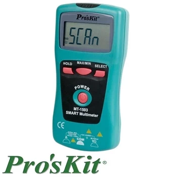 Miernik SMART 3999 [V, A, om, F, DutyC], Proskit MT-1503