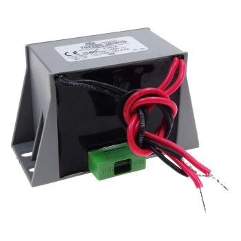 Transformator sieciowy TSZZBD 30/001M [230V/12V-2,5A] do domofonów, wyprowadzenia: przewody