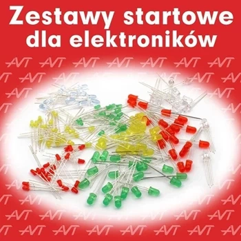 Diody LED. Zestaw 142-elementowy, AVT719