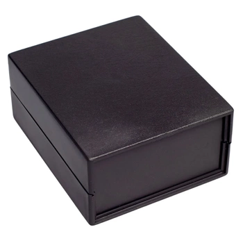 Obudowa uniwersalna Z5A, 90 × 110 × 49 mm, PS, czarna, z panelami bocznymi, Kradex