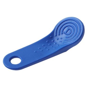 Uchwyt-brelok do pastylki iButton DS1990/DS1990A MicroCan F5, niebieski