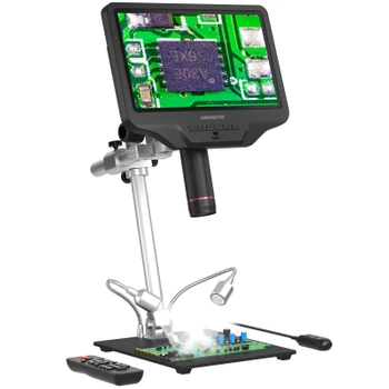 Profesjonalny mikroskop do lutowania SMD i serwisu GSM, ekran IPS 10,1″, HDMI 4K – Andonstar AD409Pro