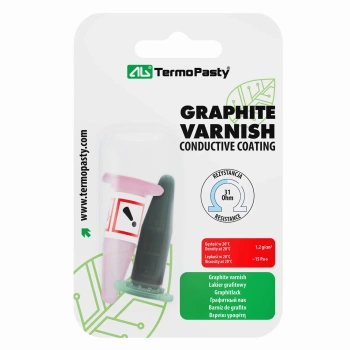 Lakier grafitowy - fiolka - AGTermoPasty AGT-022