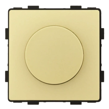 Ściemniacz 500W (80W LED) złoty podtynkowy (moduł bez ramki) - TAWOIA Glass