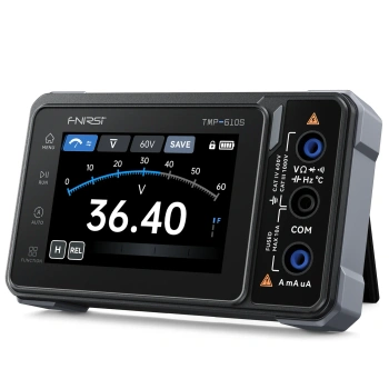 FNIRSI TMP-610S - multimetr TRMS 60000 wskazań z oscyloskopem 10 MHz i generatorem DDS 50 kHz, CAT III 600 V