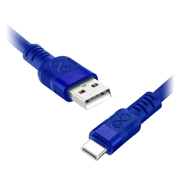 Kabel USB do USB-C 2m, eXc WHIPPY Pro 60W ciemny