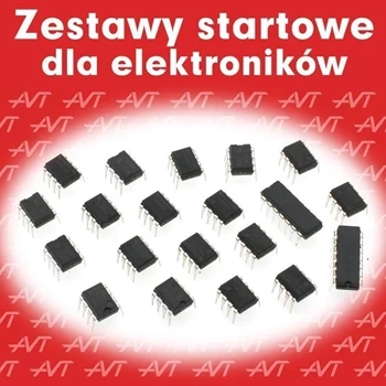 Wzmacniacze operacyjne. Zestaw 20-elementowy, AVT715