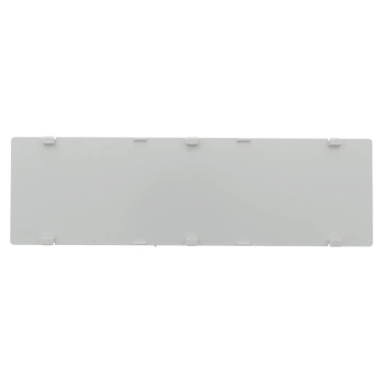 Filtr panelowy jasnoszary ZDFJ1008 do obudowy modułowej ZD1008, ABS V0, Kradex