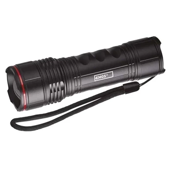 Latarka ręczna LED, 500 lm, 4 × AA, regulacja ogniskowej, obudowa metalowa, EMOS P3115