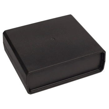 Obudowa uniwersalna Z4P, 129,6 × 149,3 × 50 mm, PS, czarna, z panelami bocznymi, Kradex