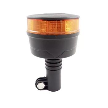 Lampa ostrzegawcza LED do pojazdu, 19W, 30 LED, światło pomarańczowe, trzpień FLEX, R65 R10, ALR0072