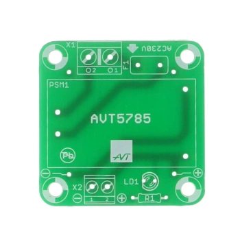 Adapter zasilacza do modułu HLK-PMxx - PCB do projektu AVT 5785
