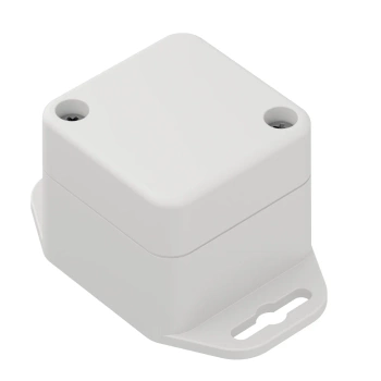 Obudowa hermetyczna z uchem ZP45.45.40 jasnoszara ABS