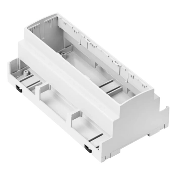 Obudowa modułowa na szynę DIN ZD1009J, 89,8 × 159,8 × 65,2 mm, ABS, szara, Kradex