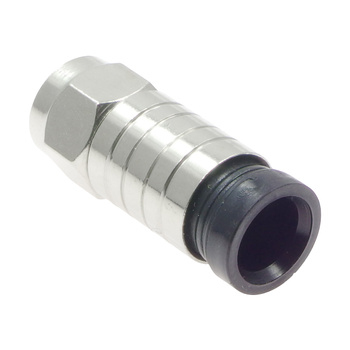 Wtyk F na kabel RG6 kompresowany TUS-01